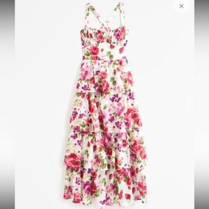 Floral Maxi Dress - Multicolor